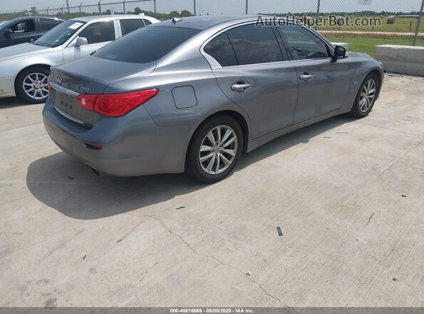 JN1EV7AP4HM744512 2017 INFINITI Q50 Gray Задня права чверть
