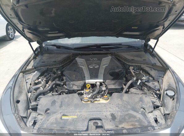 JN1EV7AP4HM744512 2017 INFINITI Q50 Gray Вид ззаду