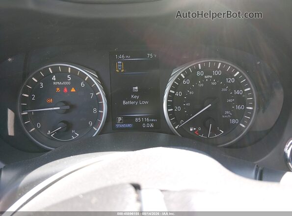 JN1EV7AP4JM354113 2018 INFINITI Q50 Black Widok tylnych siedzeń