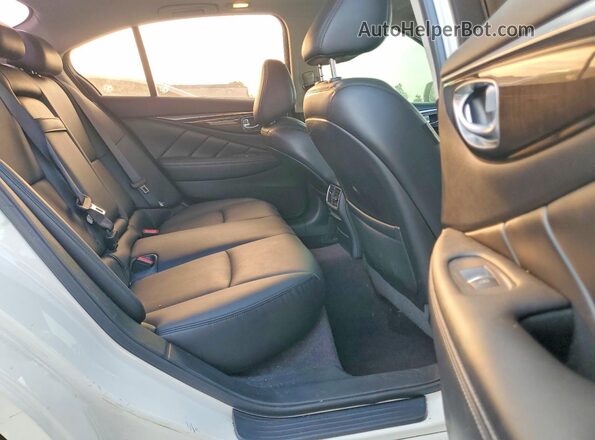 JN1EV7AP4JM358159 2018 INFINITI Q50 Белый Вид задних сидений