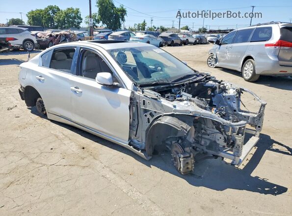 JN1EV7AP4KM512077 2019 INFINITI Q50 Silver Delantero derecho