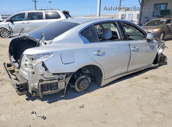 JN1EV7AP4KM512077 2019 INFINITI Q50 Silver Trasero derecho