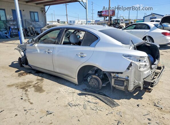 JN1EV7AP4KM512077 2019 INFINITI Q50 Silver Trasero izquierdo
