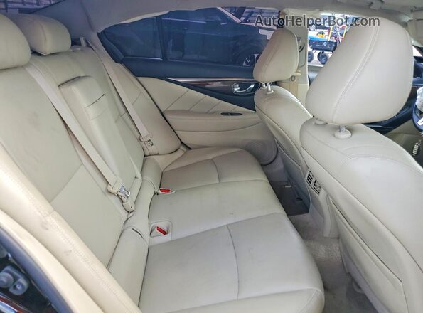 JN1EV7AP4KM514458 2019 INFINITI Q50 Black უკანა სავარძლების ხედი