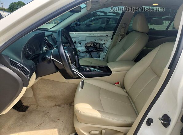 JN1EV7AP4KM514492 2019 INFINITI Q50 White Вид салону спереду