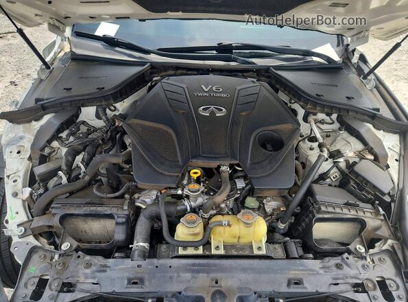JN1EV7AP4KM514492 2019 INFINITI Q50 White Вид задньої частини салону
