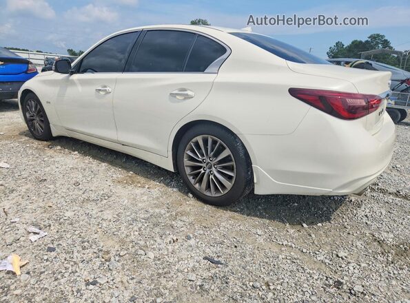 JN1EV7AP4KM514492 2019 INFINITI Q50 White Задня ліва чверть