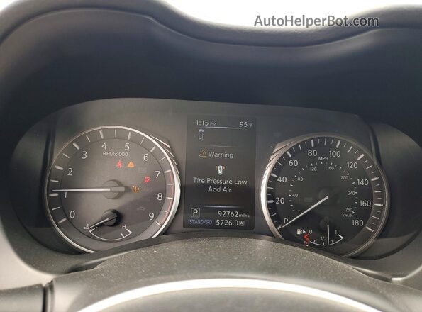 JN1EV7AP4KM515254 2019 INFINITI Q50 Белый Вид щитка приборов