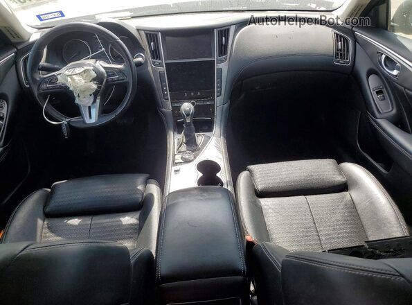 JN1EV7AP4KM540722 2019 INFINITI Q50 Blue Առջևի վահանակի տեսք