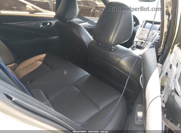 JN1EV7AP5GM303681 2016 INFINITI Q50 Белый Вид наклейки с VIN-кодом