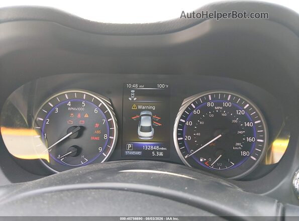 JN1EV7AP5GM303681 2016 INFINITI Q50 Белый Вид задних сидений