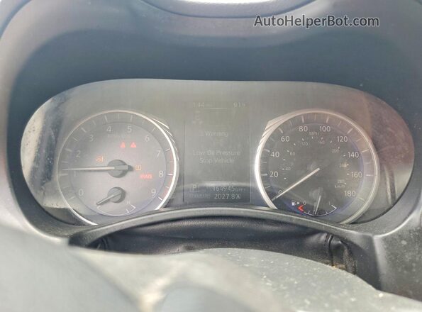 JN1EV7AP5HM736368 2017 INFINITI Q50 Charcoal Instrument cluster view