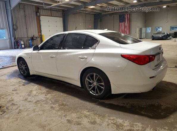 JN1EV7AP5HM740422 2017 INFINITI Q50 White Rear left