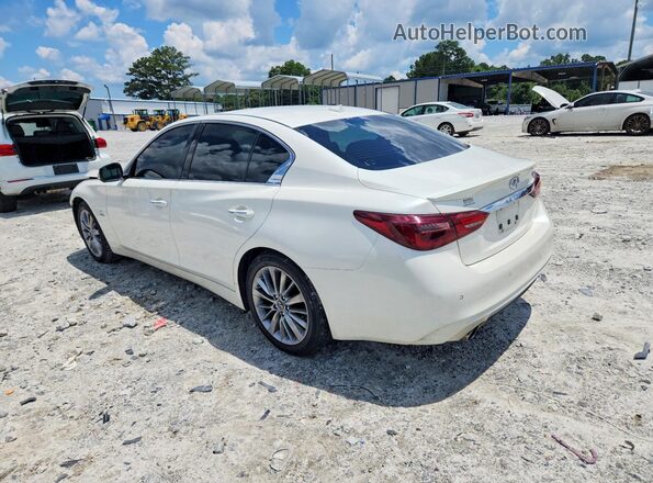 JN1EV7AP5JM365301 2018 INFINITI Q50 Белый Задняя левая четверть