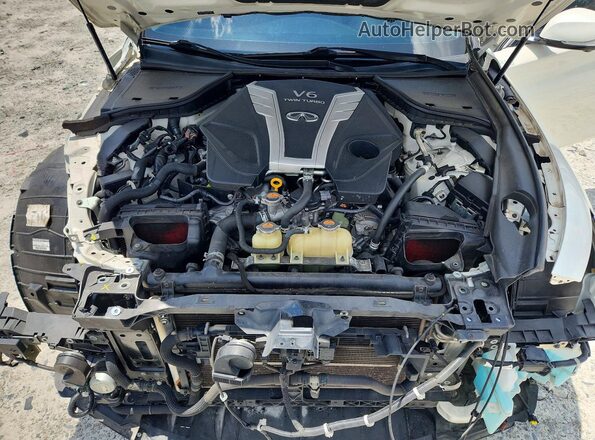 JN1EV7AP5JM365301 2018 INFINITI Q50 Белый Вид задней части салона