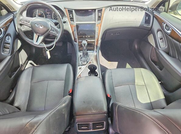 JN1EV7AP5JM365301 2018 INFINITI Q50 Белый Вид панели приборов