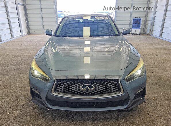 JN1EV7AP5JM591175 2018 INFINITI Q50 Blue Vista frontal