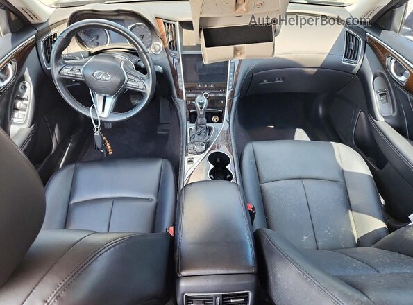 JN1EV7AP5KM513755 2019 INFINITI Q50 Black Widok deski rozdzielczej