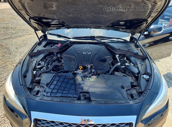 JN1EV7AP5KM513755 2019 INFINITI Q50 Black Widok wnętrza z tyłu
