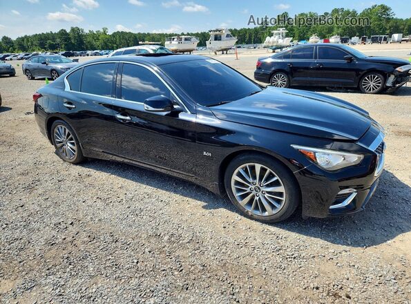 JN1EV7AP5KM513755 2019 INFINITI Q50 Black Przód prawy