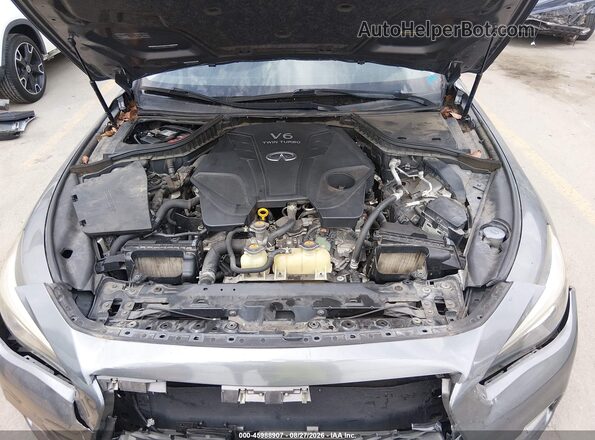 JN1EV7AP5KM513870 2019 INFINITI Q50 Gray Vista trasera
