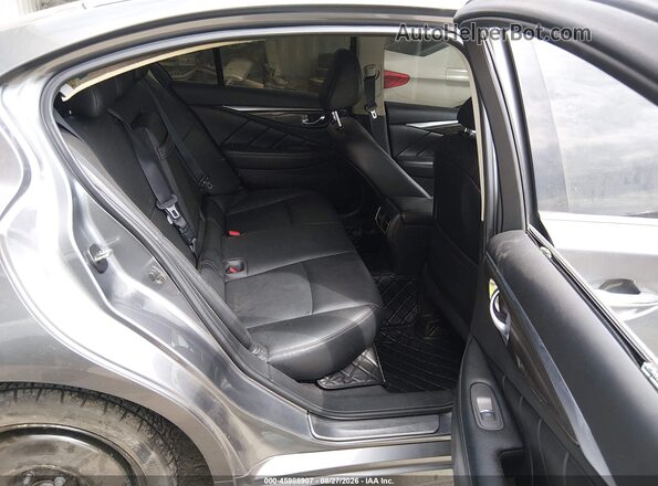 JN1EV7AP5KM513870 2019 INFINITI Q50 Gray Vista de la etiqueta del VIN