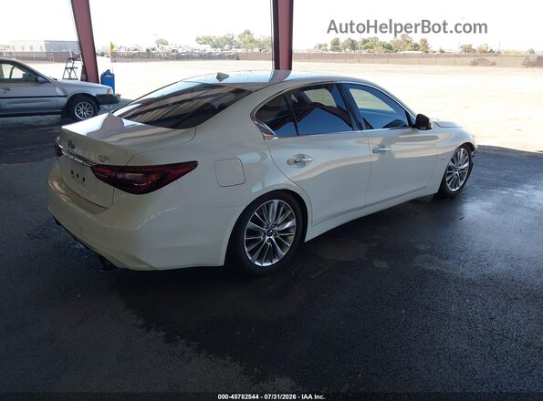 JN1EV7AP5KM516025 2019 INFINITI Q50 White Rear right