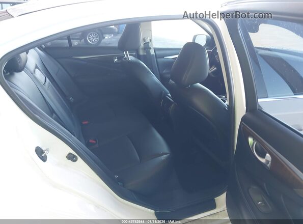 JN1EV7AP5KM516025 2019 INFINITI Q50 White VIN sticker view