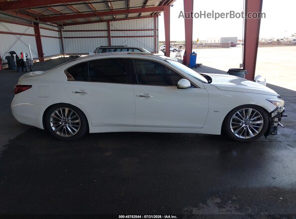 JN1EV7AP5KM516025 2019 INFINITI Q50 White 360 interior view