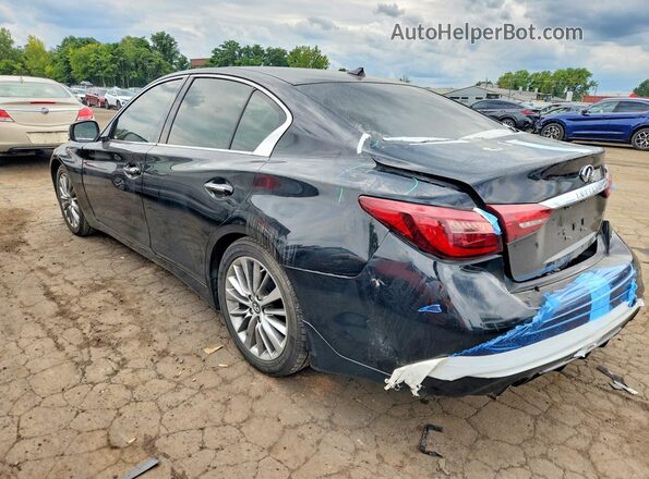 JN1EV7AP5LM201243 2020 INFINITI Q50 Black Հետևի ձախ