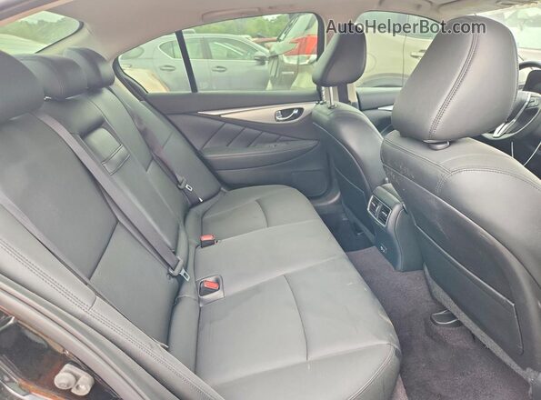 JN1EV7AP5LM201243 2020 INFINITI Q50 Black Հետևի նստատեղերի տեսք