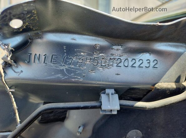 JN1EV7AP5LM202232 2020 INFINITI Q50 Синий Вид наклейки с VIN-кодом