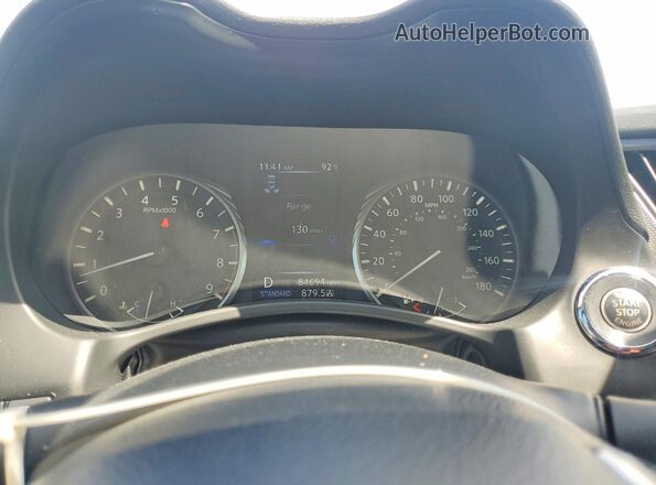 JN1EV7AP5LM203297 2020 INFINITI Q50 Black Vista del cuadro de instrumentos