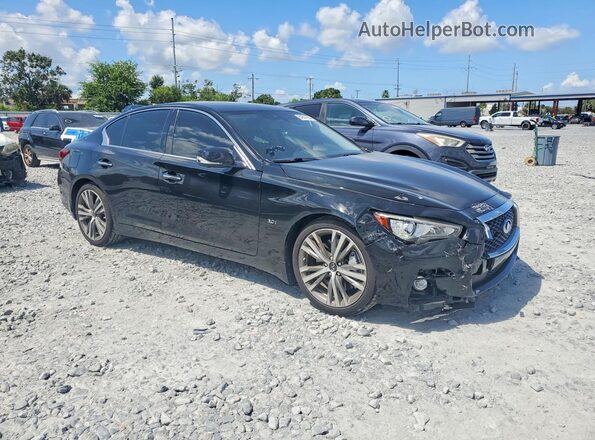 JN1EV7AP5LM203297 2020 INFINITI Q50 Black Delantero derecho