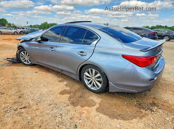 JN1EV7AP6HM730725 2017 INFINITI Q50 Blue Rear left