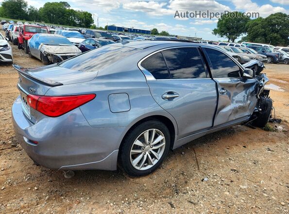 JN1EV7AP6HM730725 2017 INFINITI Q50 Blue Rear right