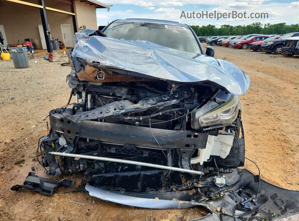 JN1EV7AP6HM730725 2017 INFINITI Q50 Blue Front view