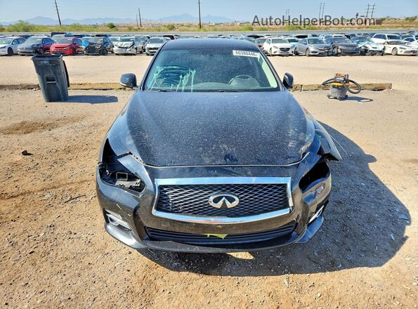 JN1EV7AP6HM737495 2017 INFINITI Q50 Black Vista frontal
