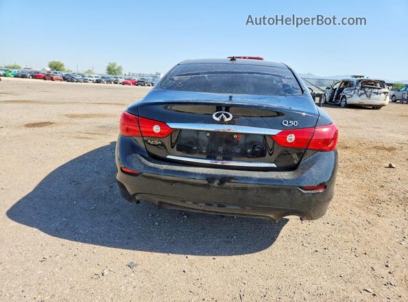 JN1EV7AP6HM737495 2017 INFINITI Q50 Black Vista trasera