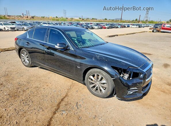JN1EV7AP6HM737495 2017 INFINITI Q50 Black Delantero derecho