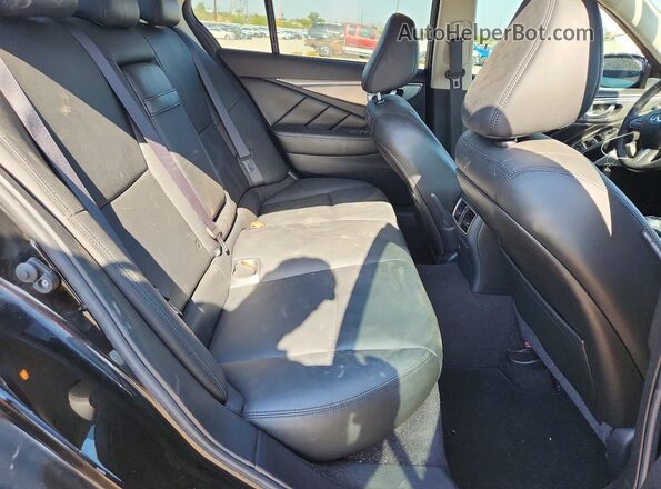 JN1EV7AP6HM737495 2017 INFINITI Q50 Black Vista de los asientos traseros