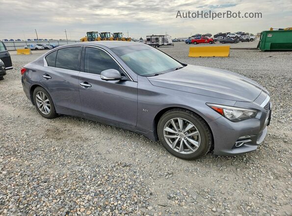 JN1EV7AP6HM742390 2017 INFINITI Q50 Gray Передня права чверть