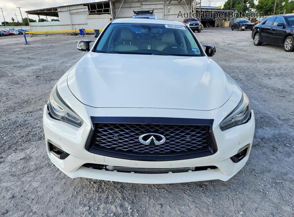 JN1EV7AP6JM361063 2018 INFINITI Q50 Белый Вид спереди