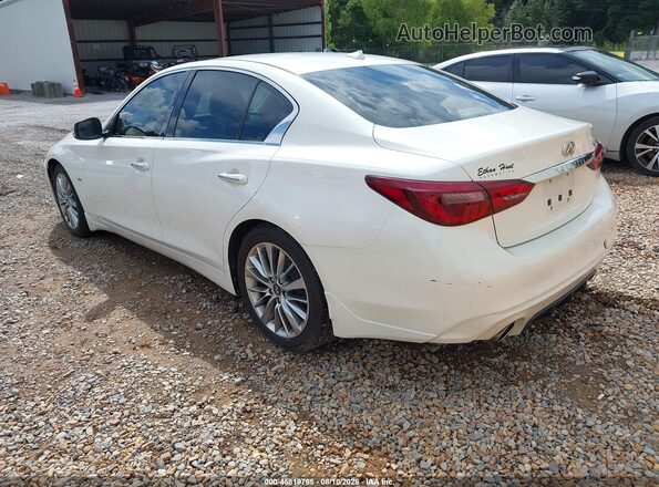 JN1EV7AP6JM362939 2018 INFINITI Q50 White Rear left