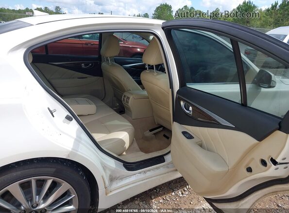 JN1EV7AP6JM362939 2018 INFINITI Q50 White VIN sticker view