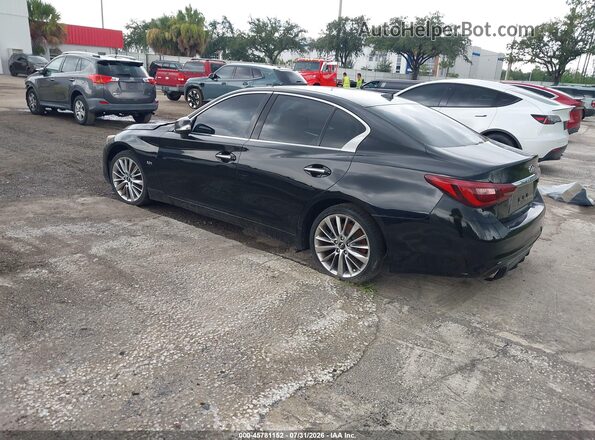 JN1EV7AP6JM363119 2018 INFINITI Q50 Black Trasero izquierdo