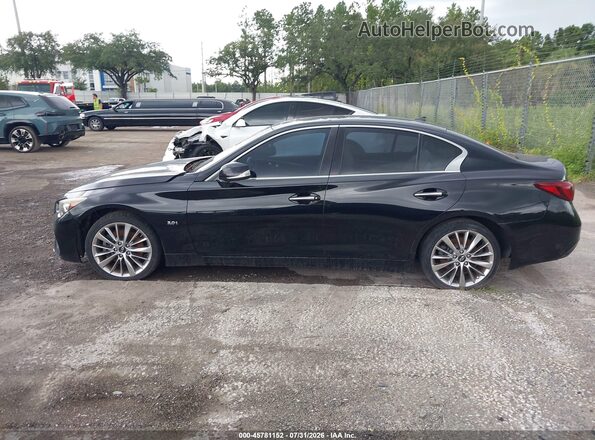 JN1EV7AP6JM363119 2018 INFINITI Q50 Black Vista interior de 360 grados