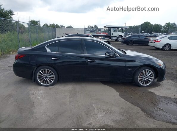 JN1EV7AP6JM363119 2018 INFINITI Q50 Black Vista interior trasera