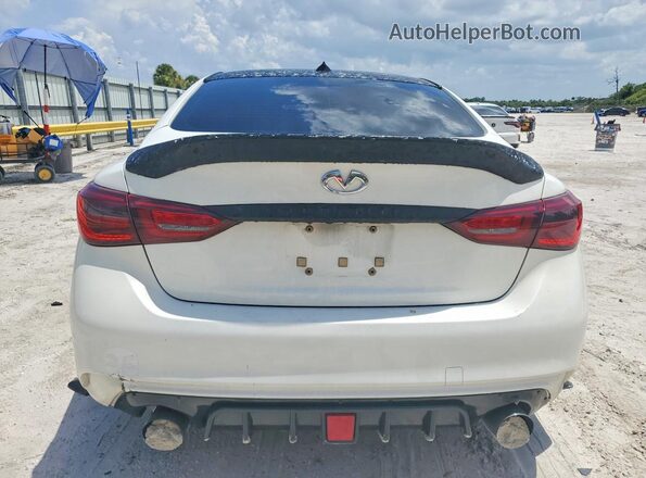 JN1EV7AP6JM363203 2018 INFINITI Q50 White Vista trasera