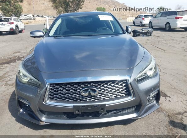 JN1EV7AP6KM512324 2019 INFINITI Q50 Gray Սալոնի հետևի տեսք